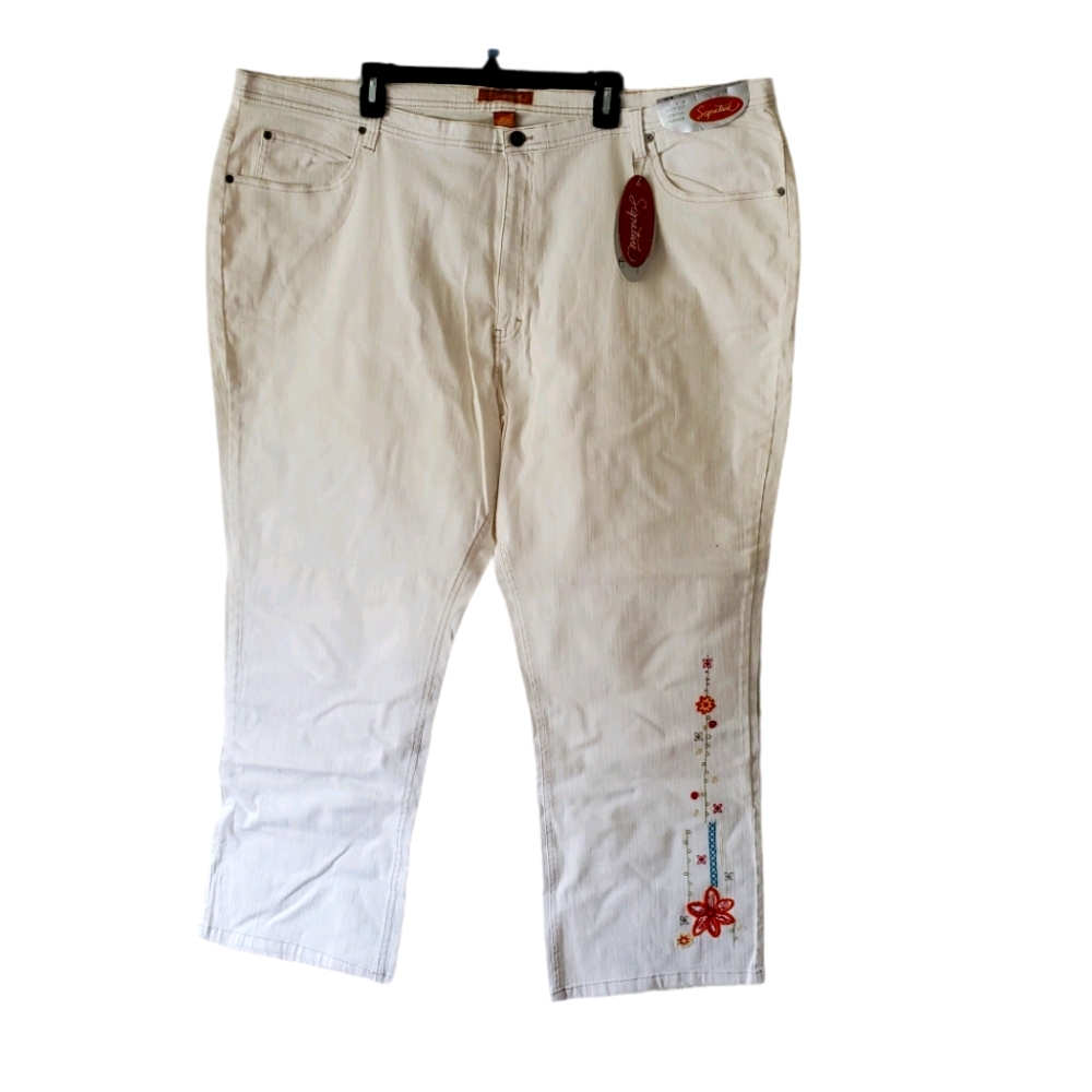 NWT Liz & Me by Liz Claiborne White Womens Plus Si